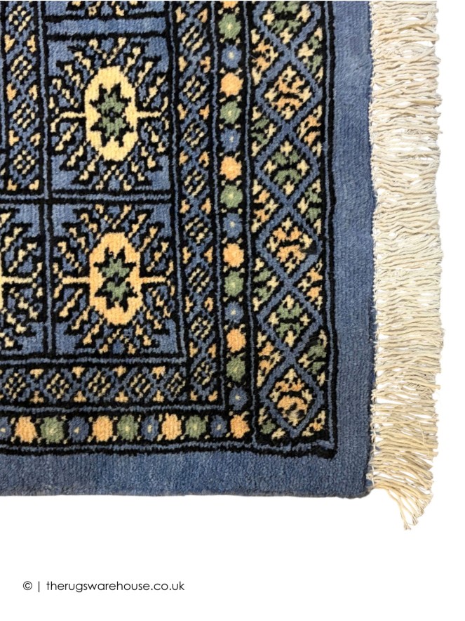 Bokhara Mid Blue Rug - 5
