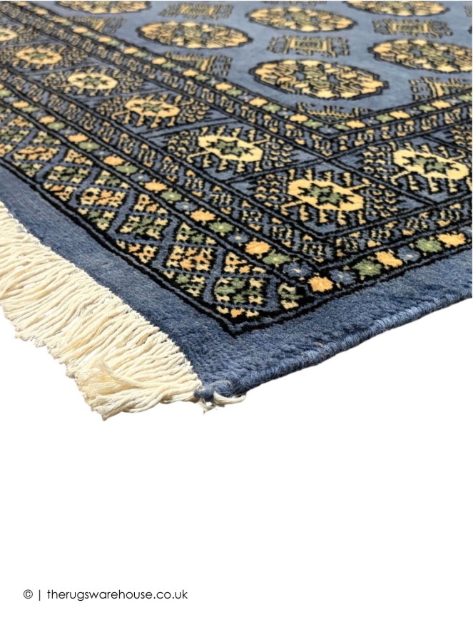 Bokhara Mid Blue Rug - 6