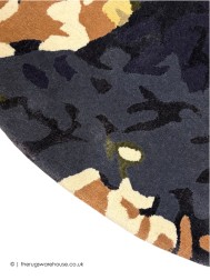 Kinshasa Mid Mix Circle Rug - Thumbnail - 4