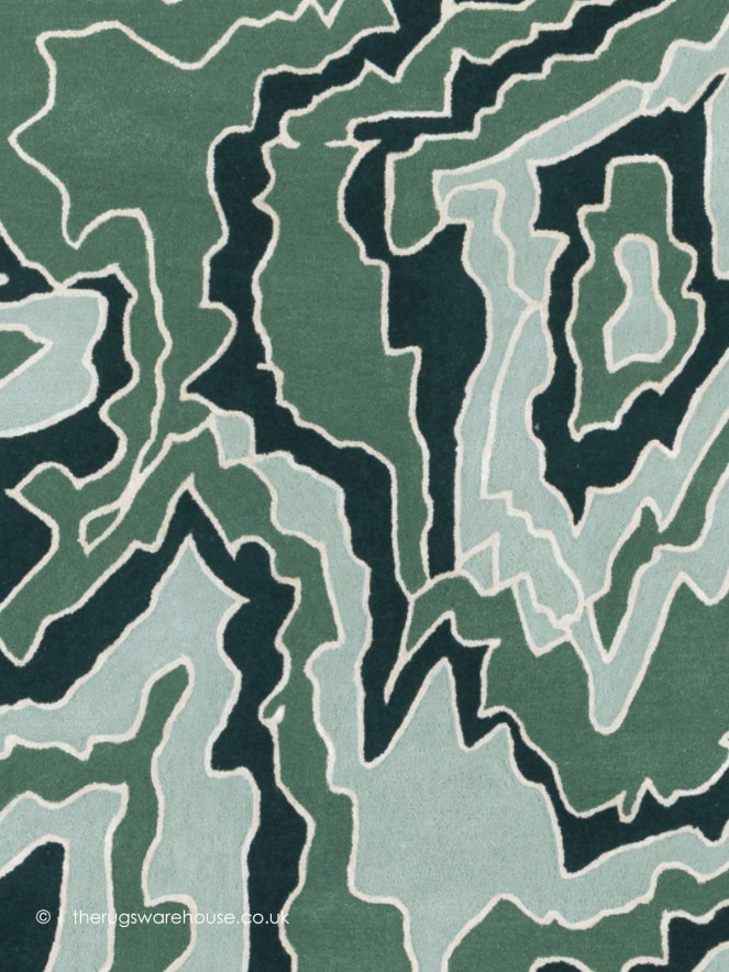 Alice Green Rug - 4