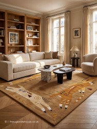 Antilopes Brown Rug - Thumbnail - 2