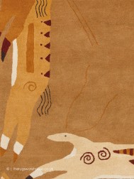 Antilopes Brown Rug - Thumbnail - 3