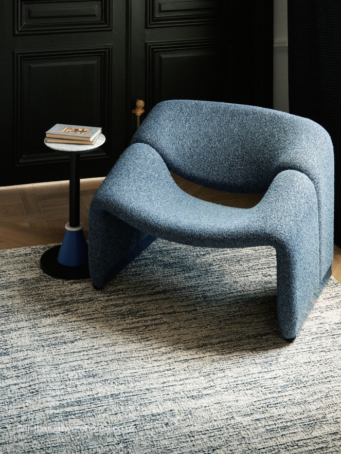 Astrakan Blue Rug - 3