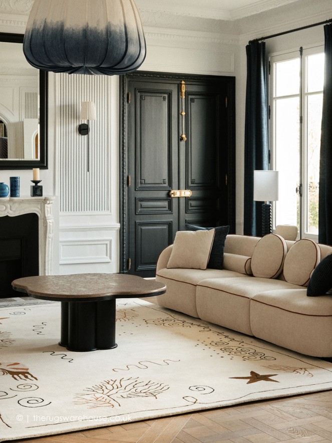Coquillages Ecru Rug - 3