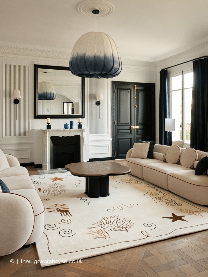 Coquillages Ecru Rug - 7
