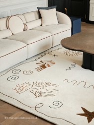 Coquillages Ecru Rug - Thumbnail - 6