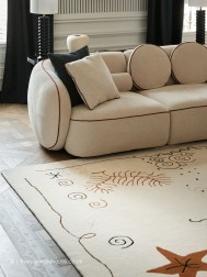 Coquillages Ecru Rug - Thumbnail - 8