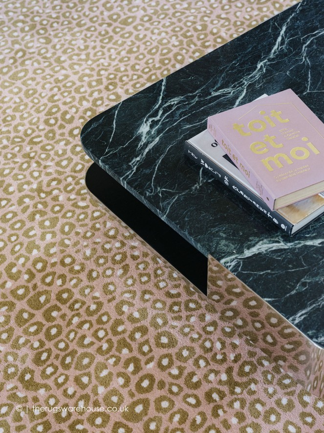 Leopard Rose Rug - 5