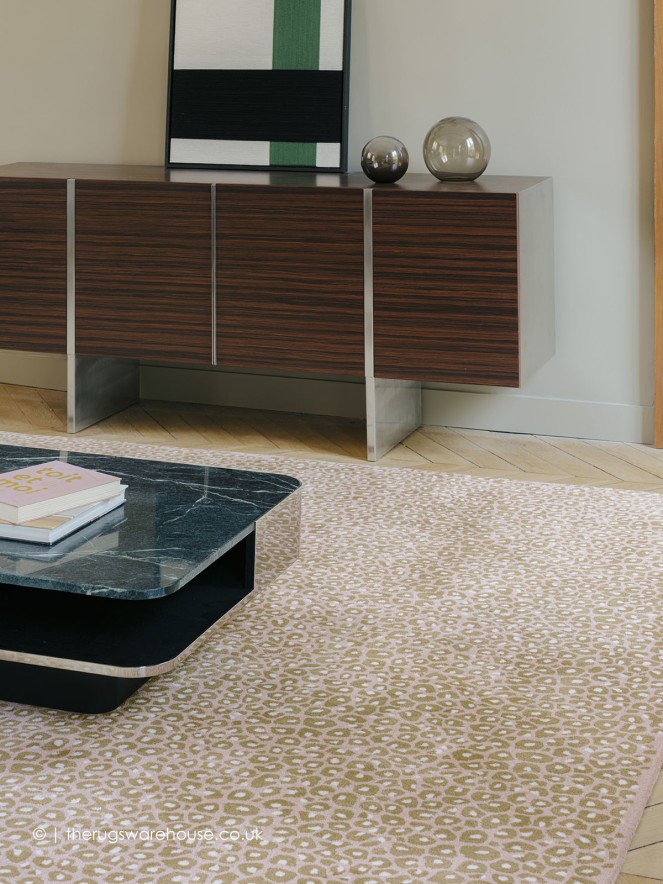 Leopard Rose Rug - 4