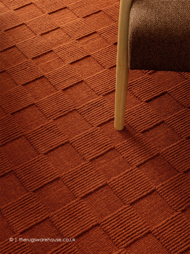 Mercer Rust Rug - 3