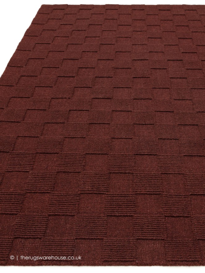 Mercer Burgundy Rug - 7