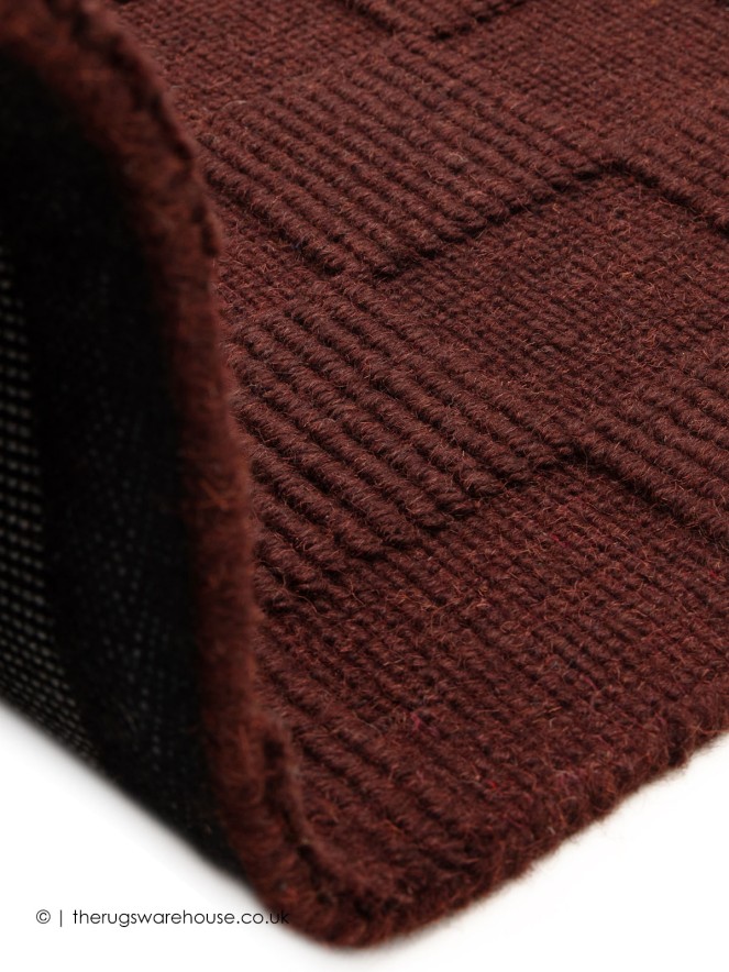 Mercer Burgundy Rug - 4