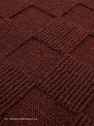 Mercer Burgundy Rug - Thumbnail - 5
