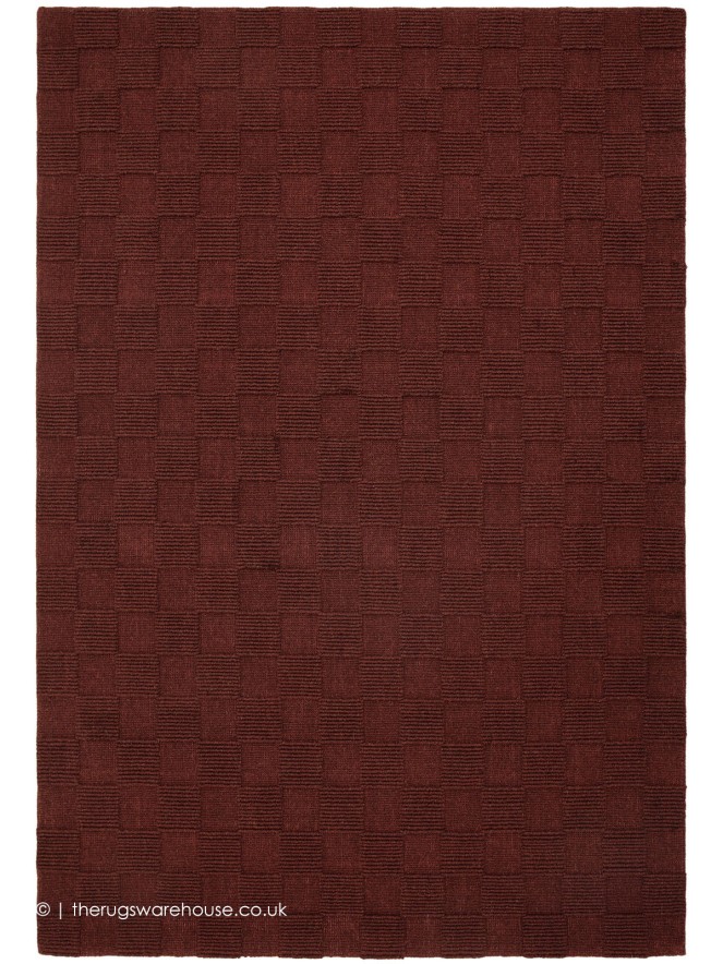 Mercer Burgundy Rug - 8