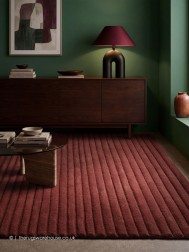 Linie Burgundy Rug - Thumbnail - 2