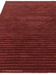 Linie Burgundy Rug - Thumbnail - 8