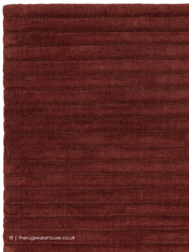 Linie Burgundy Rug - 7