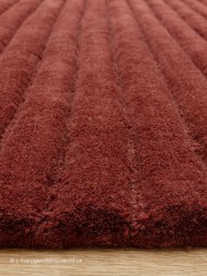 Linie Burgundy Rug - Thumbnail - 4