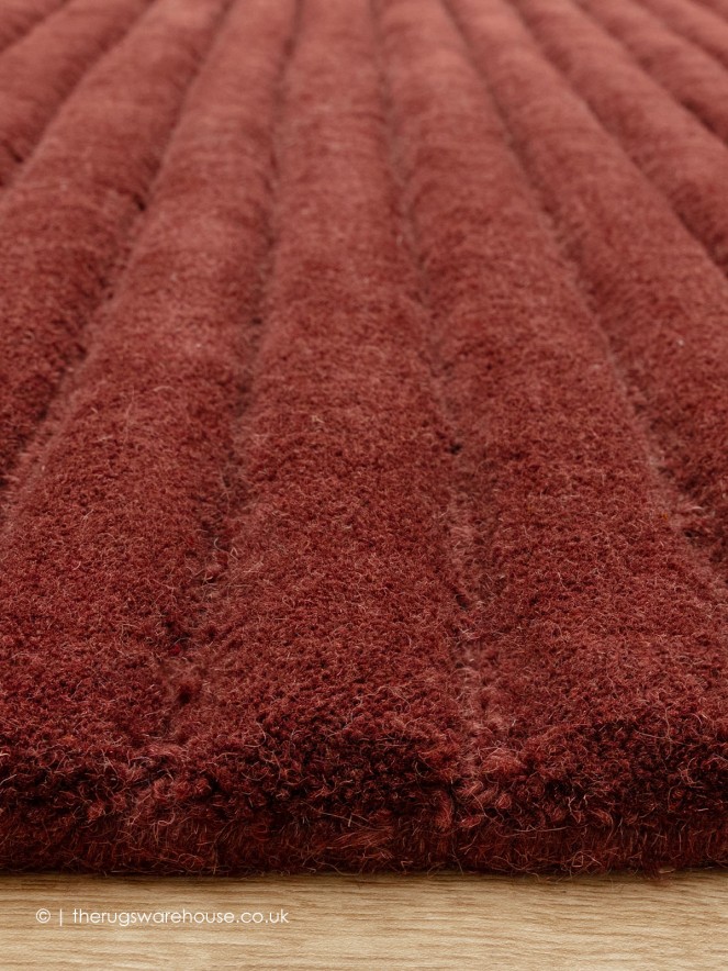 Linie Burgundy Rug - 4