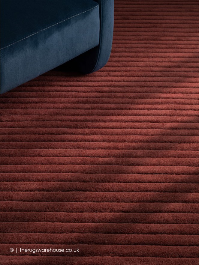 Linie Burgundy Rug - 3